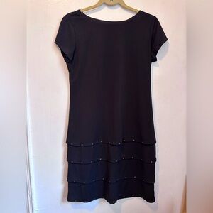 Muse Black Layered Dress